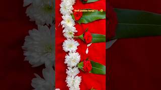 How To Make Little Bouquet For Mango leaf/Toran Decor with Mango🌿Easy Door Hanging Decor#shorts#diy