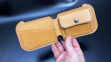 Making leather Wallet HandMade  + Pattern