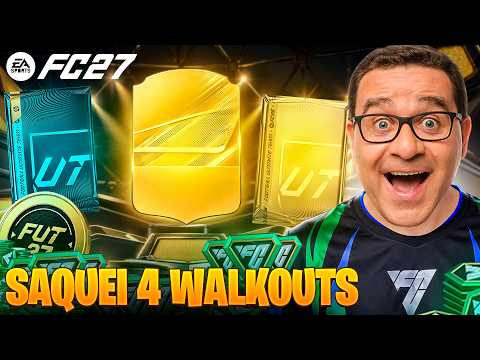 EAFC 27 ULTIMATE TEAM - I ALREADY PULLED 4X WALKOUTS