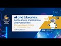 Classroom Faculty and Librarians Introducing Artificial Intelligence in the Research Process