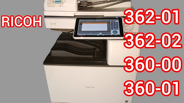 Ricoh MP2554 SC360-01 Error Fix | TD Sensor Adjustment Problem Solution