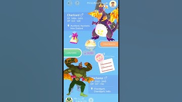 When I Got✨️Shiny Gigantamax Charizard in Trade Pokémon Go