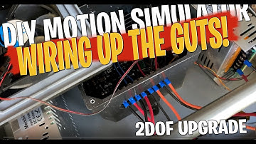 2 dof seatmover motion platform - how to wire up the control circuit and mount. Arduino IBT-2