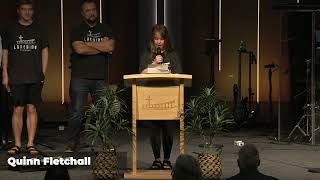 Quinn Fletchall - Life Story & Baptism