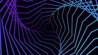 ABSTRACT LINES TRIANGLE BLUE