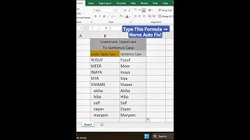 🔤 Excel Lowercase/Uppercase to Sentence Case | Hidden Formula Trick 2025 #excel #shorts