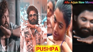 PUSHPA -THE RISE | Allu Arjun rugged Beard Status | Rashmika Mandhana Pushpa Status