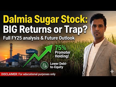 Dalmia Bharat Sugar Ltd Analysis: कम कर्ज़, तगड़ा मुनाफ़ा! 📈 Sugar Stocks Portfolio में रखें या नहीं?