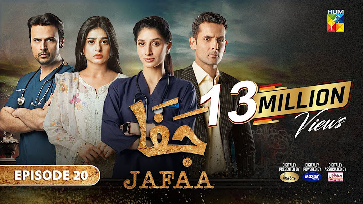 Jafaa - Ep 20 [CC] - 4th Oct 2024 - Sponsored By Salai, Masterpaints & Ujooba Beauty Cream - HUM TV
