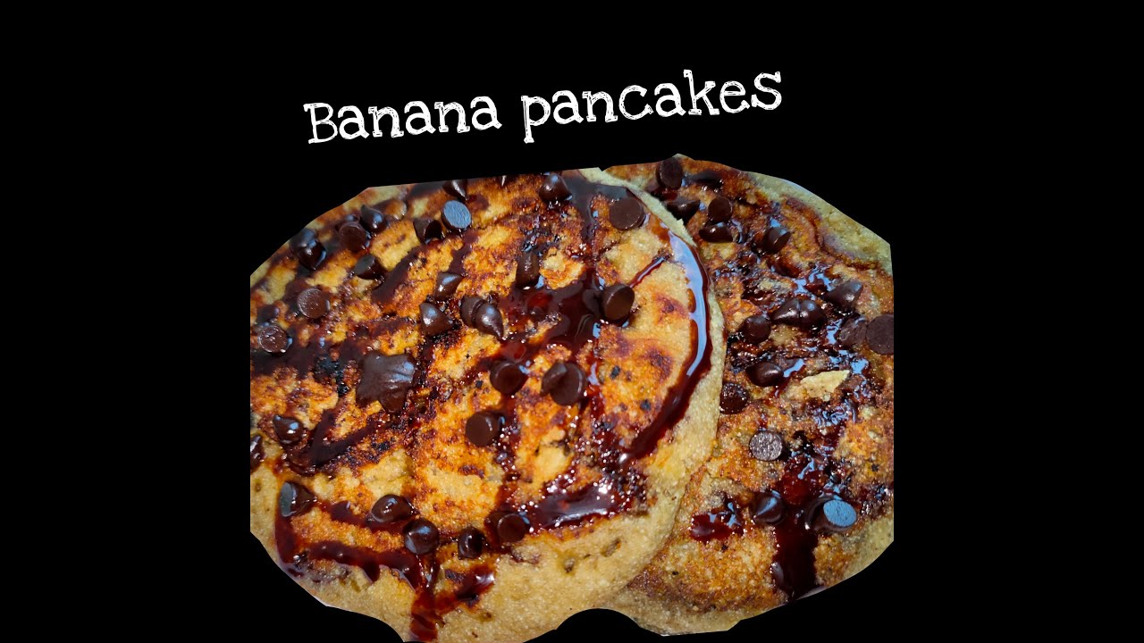 Banana pancakes || eggless fluppy pancakes || healthy breakfast idea
