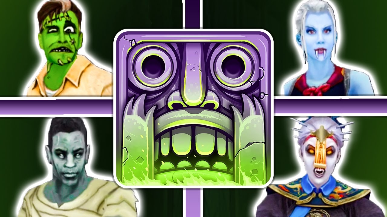 HALLOWEEN CHARACTERS!! Temple Run 2: Halloween Edition (iPhone Gameplay) 
