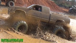 BIG MUD TRUCKS AT MUDFEST 2014