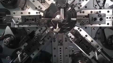 CNC wire bending machine spring making machine square coiling spring machine