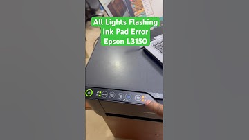 All Lights Blinking Epson L3150, Epson L3250, Epson L3251, Epson L3256, Epson L3260