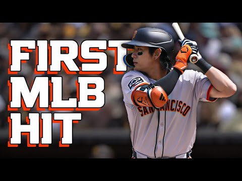 Jung Hoo Lee's First Major League Hit | 메이저리그 첫 안타 | San Francisco Giants Highlights