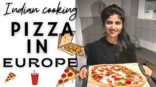 Indian makes pizza at home | How to make healthy pizza at home |Indian in Germany screenshot 5