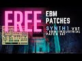 CAGE AUDIO: DARK INITIATION - FREE Synth1 EBM / Industrial Patches ⚡️