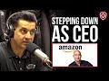 Reaction to Jeff Bezos Stepping Down as CEO of Amazon