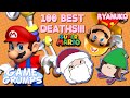 Game Grumps - 100 Best MARIO DEATHS!!! - Grumpmas