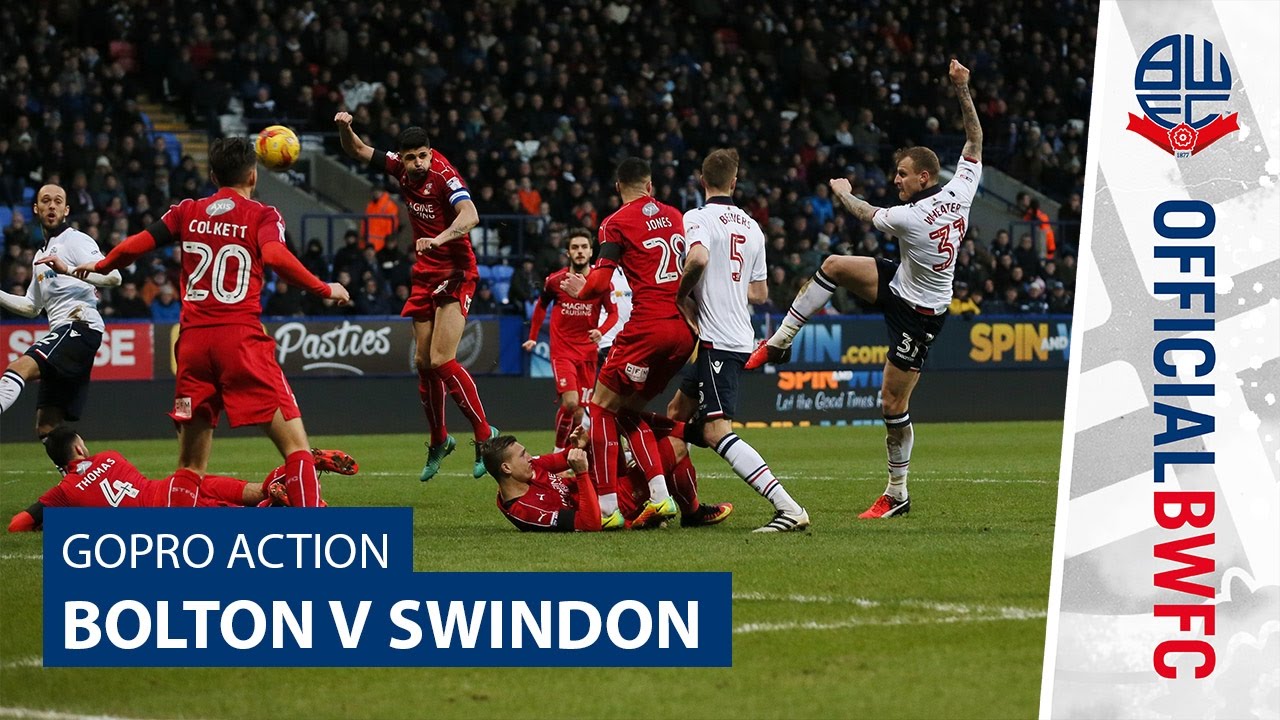 GOAL CAM | Bolton v Swindon football score