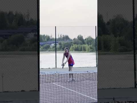 Someone had to pay... 😈 #tennisfun #attitude