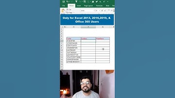 💥#flashfill option in Excel to separate Text and numbers in seconds. Never seen before #exceltips 💥
