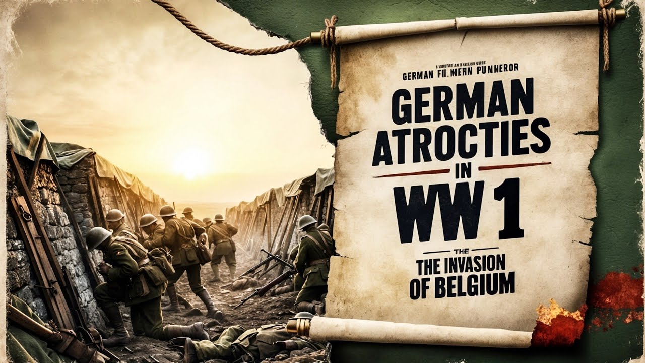 German Atrocities In WW1: The Rape of Belgium