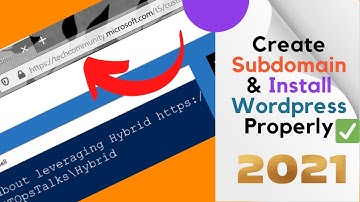 How to Create Subdomain and install WordPress via cPanel 2023 🔥 (Easiest Method)