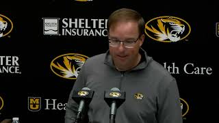 Full press conference with Mizzou football coach Eli Drinkwitz ahead of the homecoming game ...