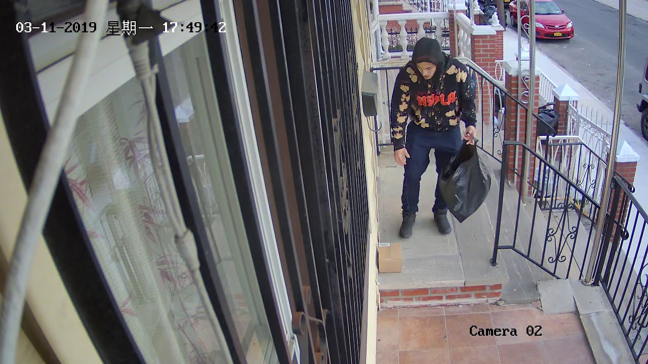 Package Thief caught on Camera - YouTube
