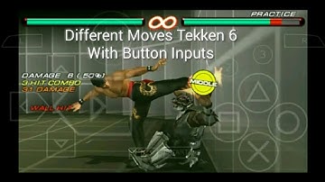 4 Different Moves With Input Button - Tekken 6