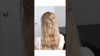 Half-Up French Twist Hairstyle | Elegant, easy and chic ✨