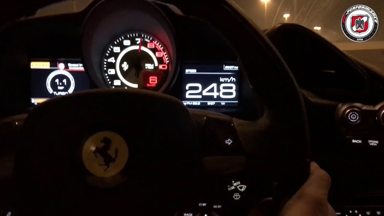 780hp Ferrari 488 Gtb 0 345kmh Acceleration Top Speed Pp Performance