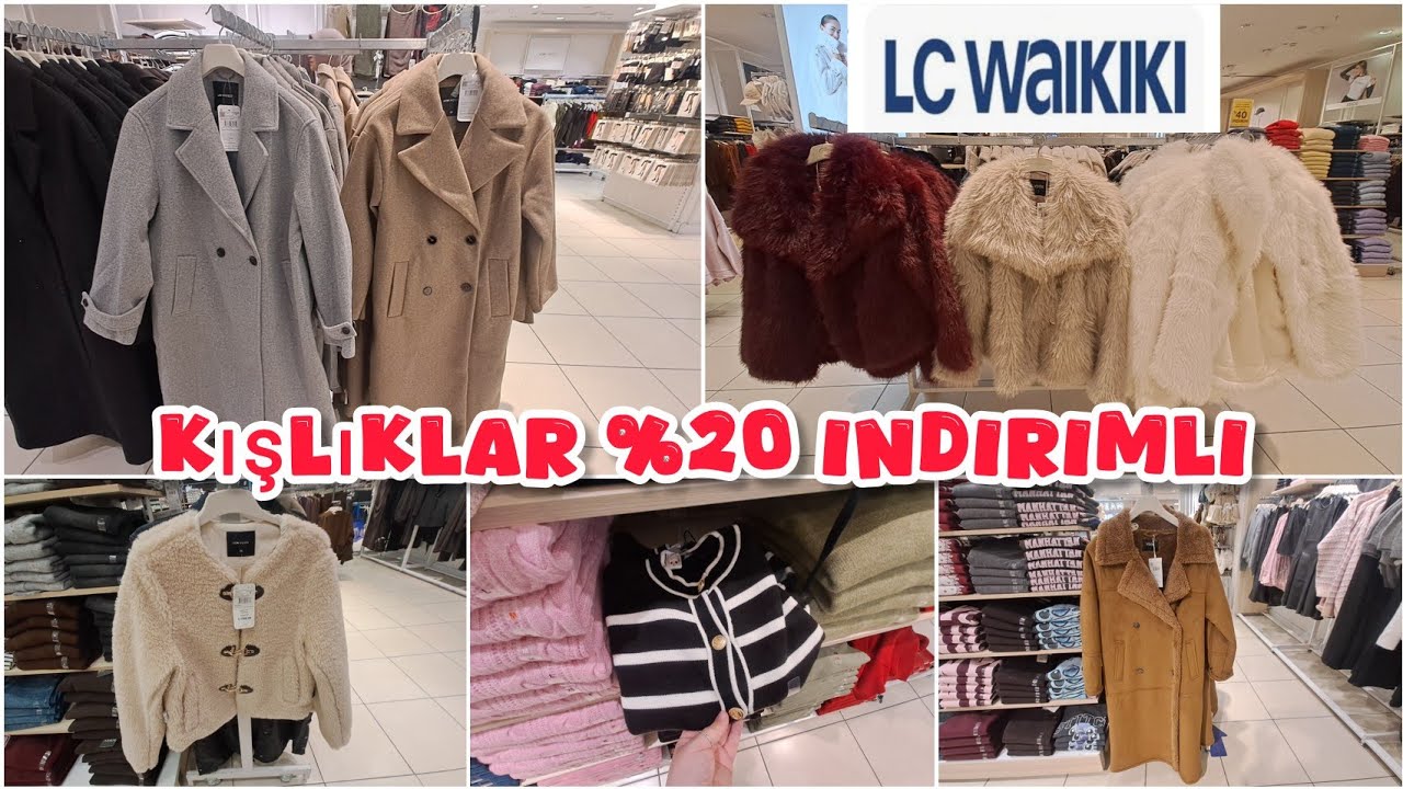 Lc waikiki kışlık kıyafet alışverişi ‼️ kasada %20 indirim ‼️ kışlık kaban modelleri | kışlık
