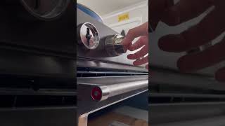 Celebrity Customer video of the ULTIMATE stove safety knob operation. Profile