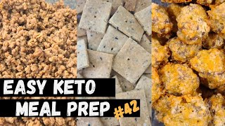 Easy Keto/Low Carb Meal Prep Episode 42