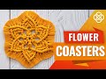 DIY Macrame Flower Coaster Tutorial | Macrame Coaster DIY | Macrame Coaster Tutorial
