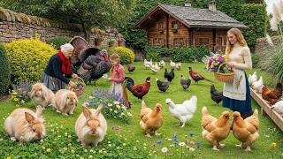 Full Video: Life in a Peaceful Countryside Village🌿Harvesting Fresh Food and Simple Farm Living