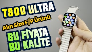 T800 Ultra Smart Watch Kurulum İnceleme Alınır Mı? Bu Fiyata Bu Replika 