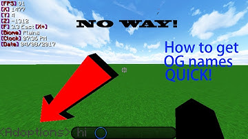 How to get OG/RARE names on Minecraft EASY!