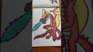 рисунок дракона, символа 2024 года #art #просторисуем #рисунок #арт #tiktok #youtube #newyear