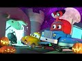 HALLOWEEN SPECIAL ! The Funfair Monster - Carl the Super Truck in Car City | Children Cartoons