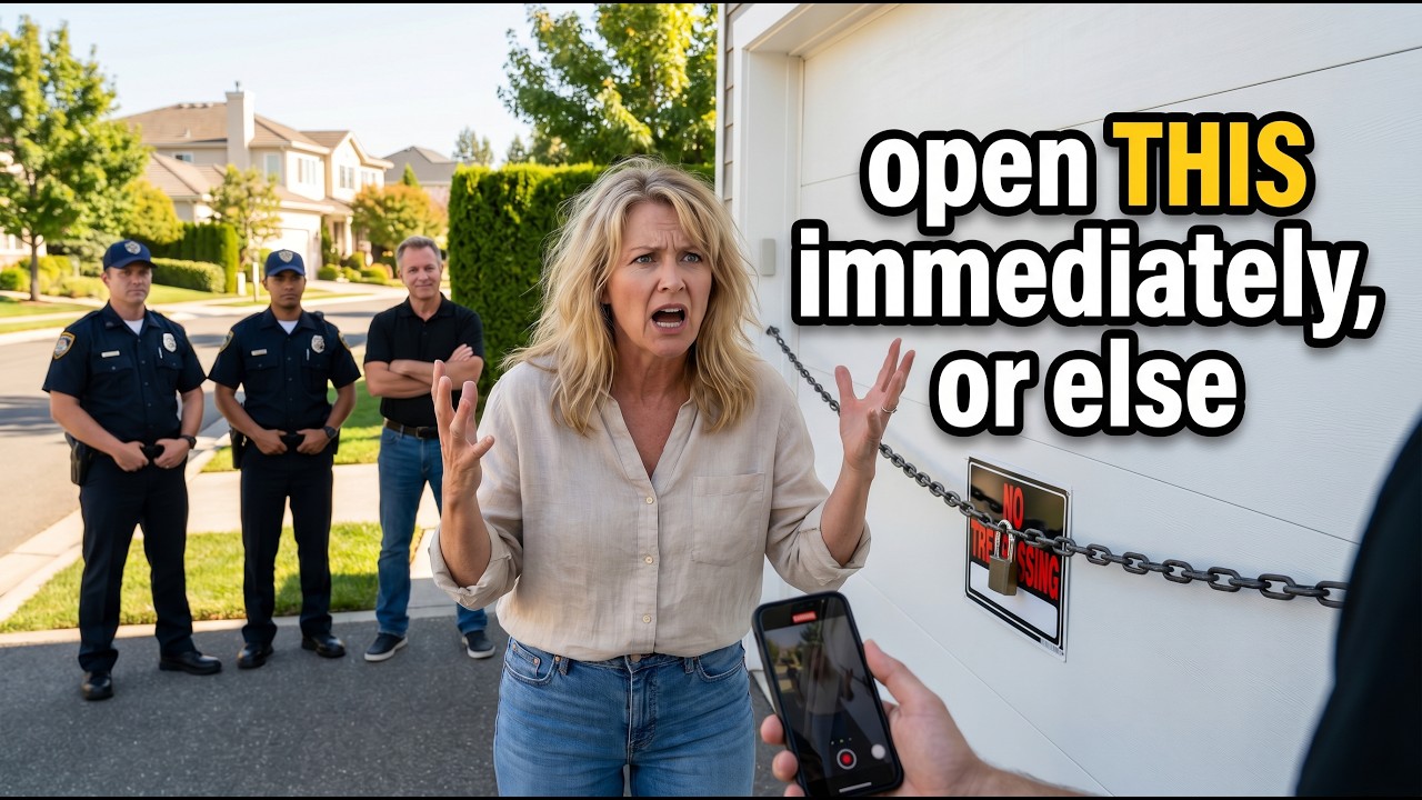HOA Karen PARKED in My Garage - Had No Idea I Could Lock Her Car Inside ...