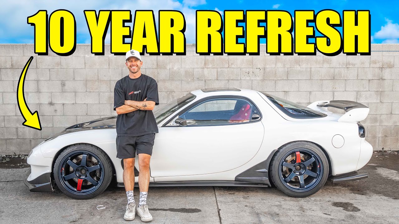 Rustied Rx 7 Reviving My Abandoned RX-7 - YouTube