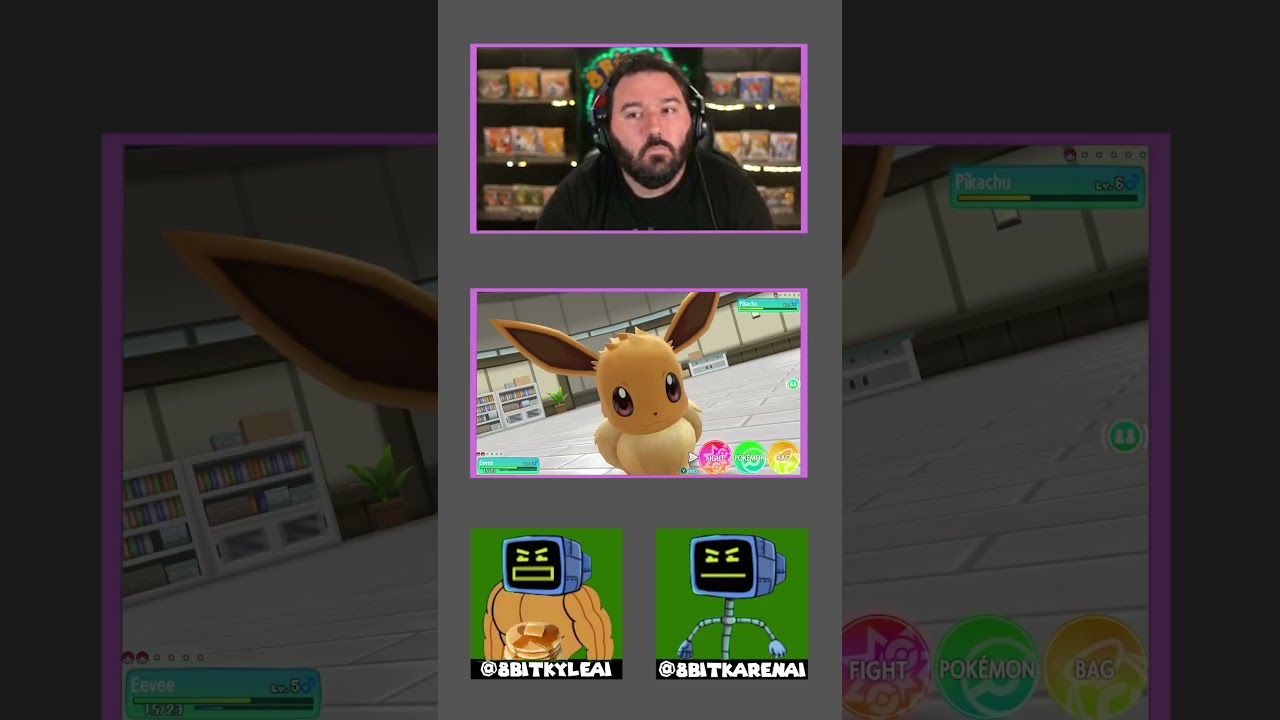 AI Almost Lost the Nuzlocke on Rival Fight #1 (Crit Panic!)  Lets Go Eevee AI Run!