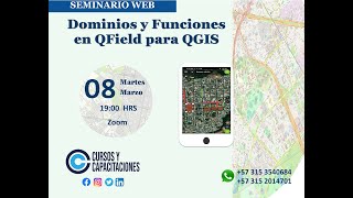 Seminario Web: Dominios y Funciones en QFIELD para QGIS