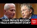 BREAKING: Rand Paul Directly Accuses Fauci Of 'Funding The Wuhan Bat Coronavirus Work' Through NIAID