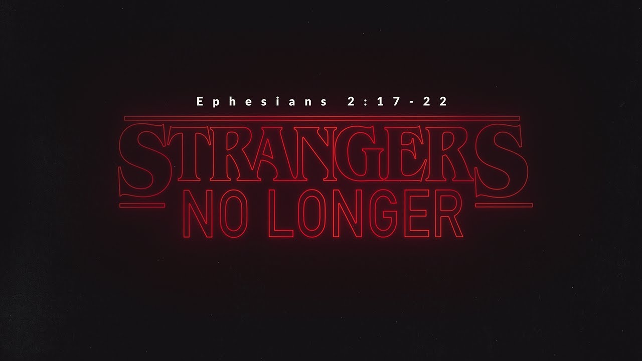 "Strangers No Longer" |  Elder Bert Williams