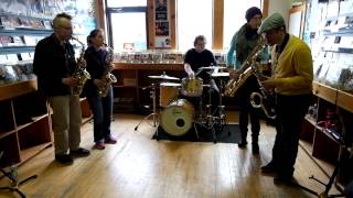 Ouroboros - Pass (h)Over LIVE at Fred's Records May 2nd, 2015