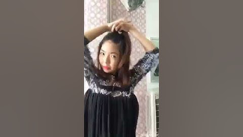 Hướng dẫn sữ dụng tóc kẹp chữ U ( còn gọi tóc kẹp 3/4 )